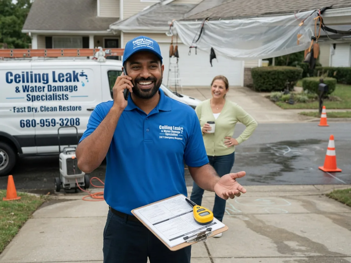 Ceiling Leak Cleanup Leola, SD FAQs